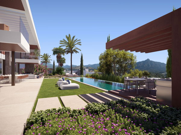 Impressive off-plan villa in an exclusive residential complex in Nueva Andalucia, Marbella