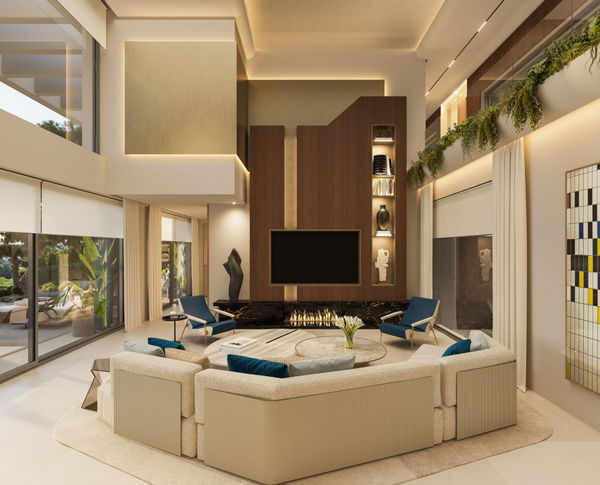 Impressive off-plan villa in an exclusive residential complex in Nueva Andalucia, Marbella