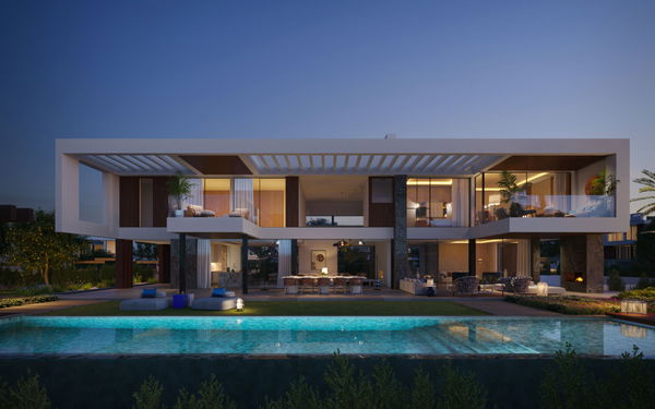 Impressive off-plan villa in an exclusive residential complex in Nueva Andalucia, Marbella