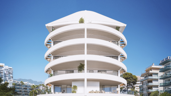 Modern penthouse in a designer building near Puerto Marina, Benalmadena Costa