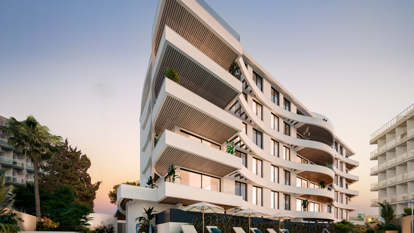 Modern penthouse in a designer building near Puerto Marina, Benalmadena Costa