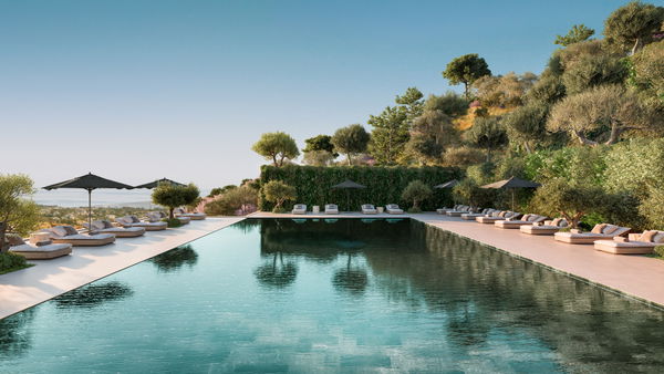 Single floor sky villa in a prestigious community with unrivalled views in Benahavís