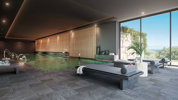 Single floor sky villa in a prestigious community with unrivalled views in Benahavís