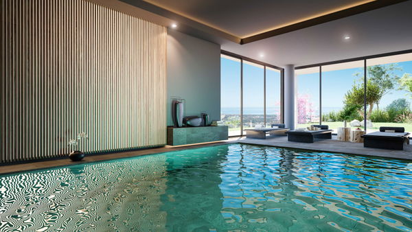 Single floor sky villa in a prestigious community with unrivalled views in Benahavís