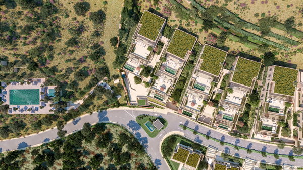 Single floor sky villa in a prestigious community with unrivalled views in Benahavís