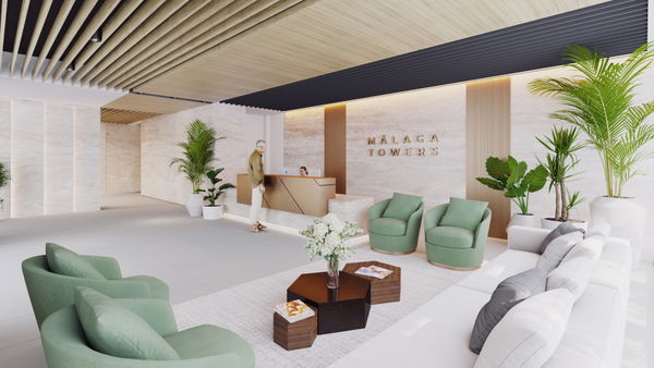 Elite architecture by the sea: duplex penthouse with rooftop pool, West Málaga