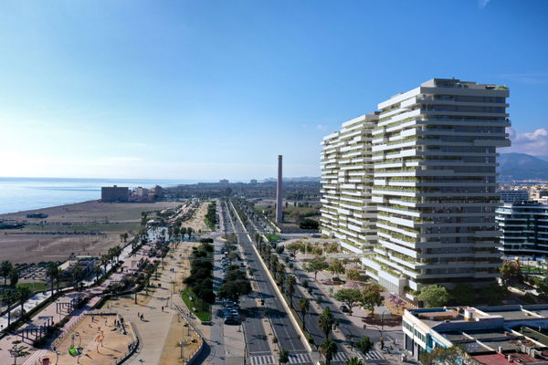 Elite architecture by the sea: duplex penthouse with rooftop pool, West Málaga