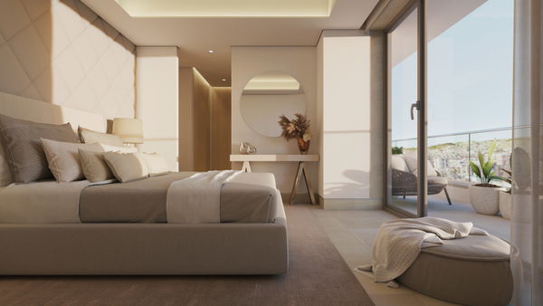 Elite architecture by the sea: duplex penthouse with rooftop pool, West Málaga