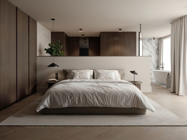 Charming Scandinavian-French style villa project with panoramic views in Nueva Andalucia
