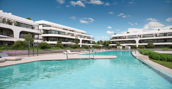 New apartment in the prestigious new Golden Mile, Estepona