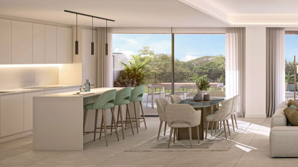 New apartment in the prestigious new Golden Mile, Estepona