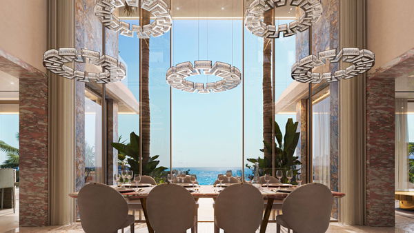 Custom-made villa with interior design by Versace Home – Ocho de Oro, new project in Nueva Andalucía, Marbella