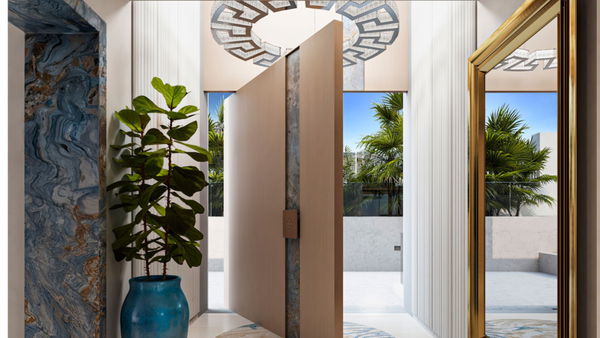 Custom-made villa with interior design by Versace Home – Ocho de Oro, new project in Nueva Andalucía, Marbella