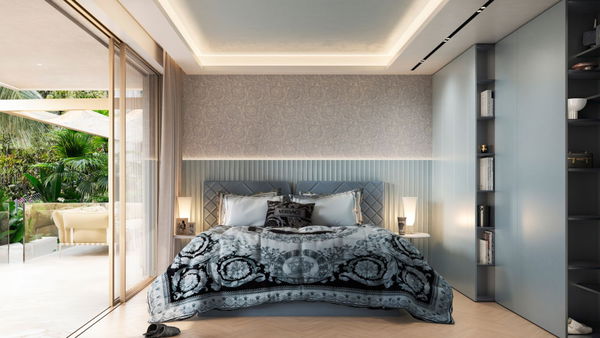 Custom-made villa with interior design by Versace Home – Ocho de Oro, new project in Nueva Andalucía, Marbella