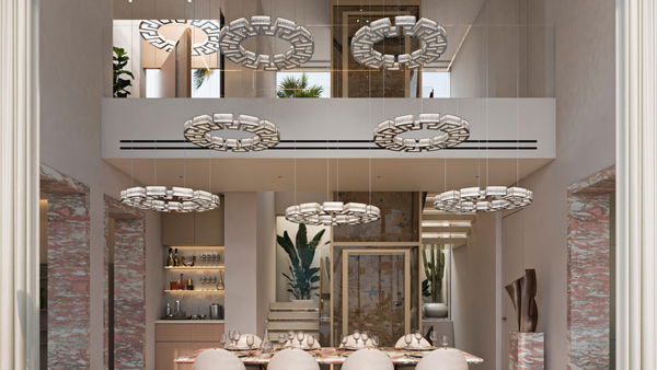 Custom-made villa with interior design by Versace Home – Ocho de Oro, new project in Nueva Andalucía, Marbella