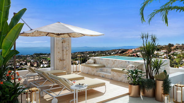 Custom-made villa with interior design by Versace Home – Ocho de Oro, new project in Nueva Andalucía, Marbella