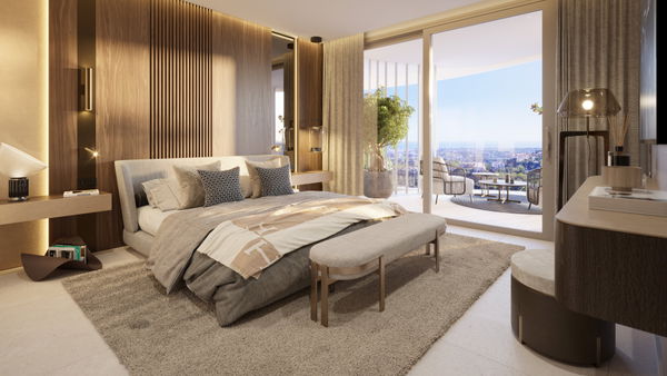 Exclusive newly built luxury penthouse with roof terrace and panoramic sea views, Benahavís