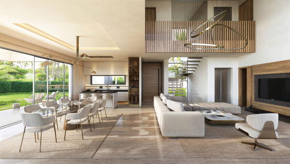 Stunning contemporary villa boasting panoramic sea views in El Higuerón, Málaga