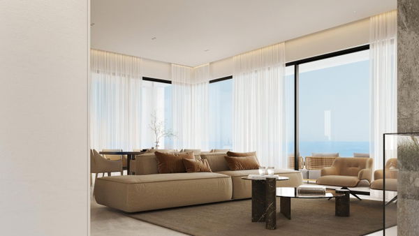 Stunning contemporary villa boasting panoramic sea views in El Higuerón, Málaga