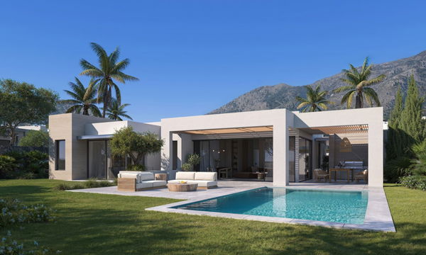 Stunning contemporary villa boasting panoramic sea views in El Higuerón, Málaga
