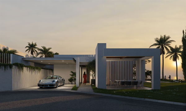 Stunning contemporary villa boasting panoramic sea views in El Higuerón, Málaga