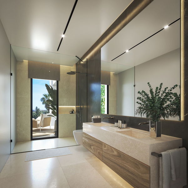 New villa project on the New Golden Mile in Bel Air, featuring a contemporary and elegant style