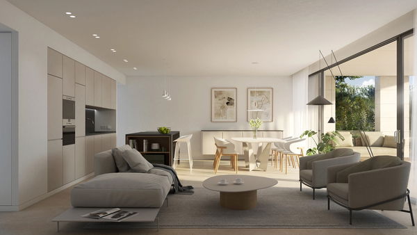 Exclusive apartment located within a protected nature reserve, featuring a private pool in Elviria