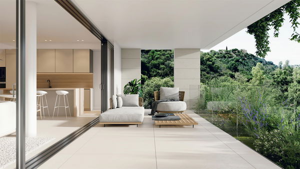 Exclusive apartment located within a protected nature reserve, featuring a private pool in Elviria