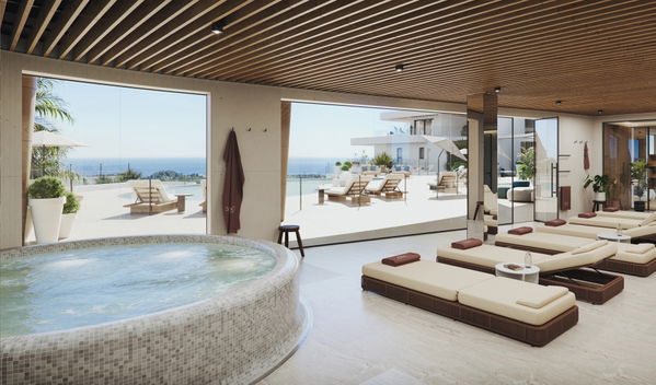 Luxury apartment with Panoramic Golf and Sea Views in Mijas, Málaga