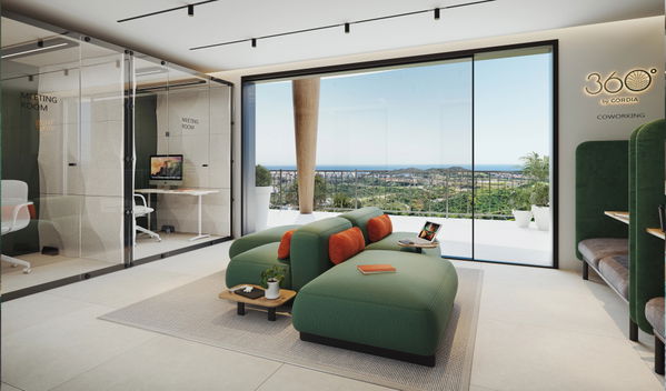Luxury apartment with Panoramic Golf and Sea Views in Mijas, Málaga