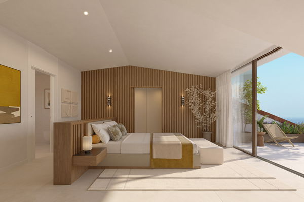 Luxury Ground Floor apartment with private garden  and sea views, Benalmadena Costa