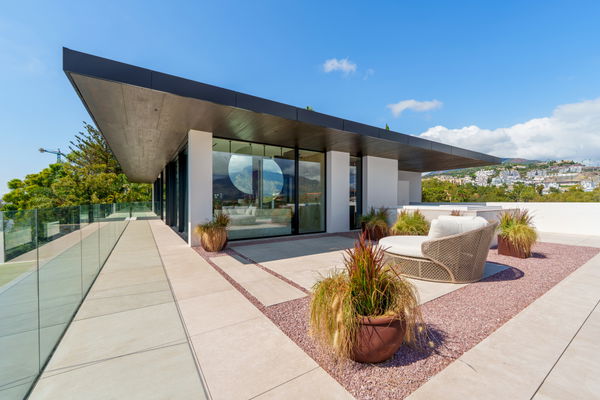 Impressive panoramic sea view villa in El Herrojo Alto, Benahavís
