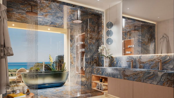 An iconic custom residence featuring Versace home design in Ocho de Oro, Marbella