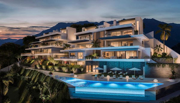 Modern Penthouse with exceptional views of the mediterranean cost near Nerja