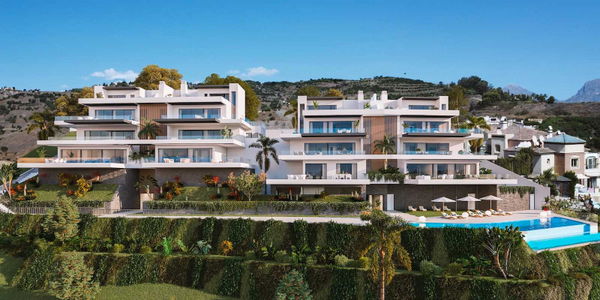 Modern Penthouse with exceptional views of the mediterranean cost near Nerja