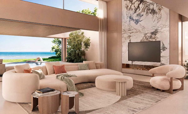 Luxury villa in a new beachfront development in Estepona Centre, Estepona