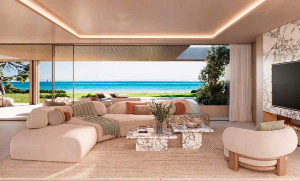 Luxury villa in a new beachfront development in Estepona Centre, Estepona