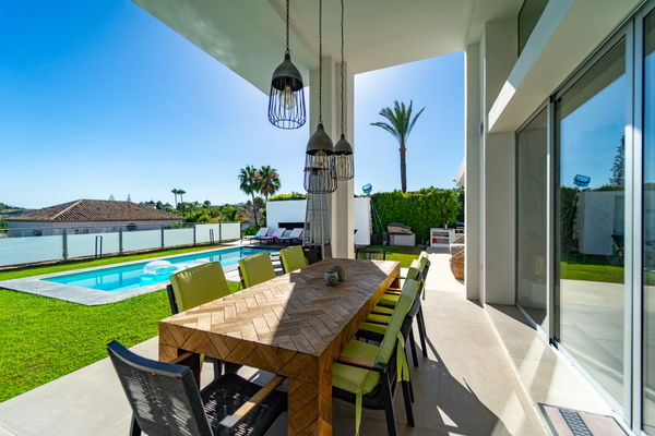 Fantastic villa for rent, available only in summer, at Los Naranjos Golf Club, Puerto Banús