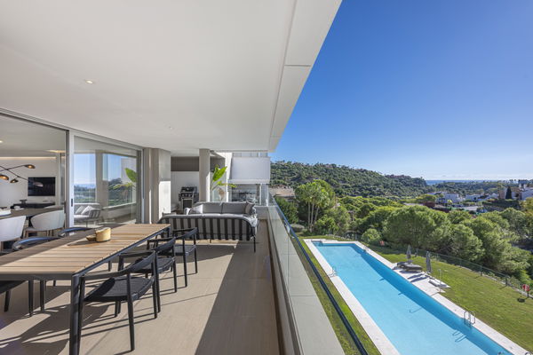 Duplex Penthouse with Panoramic Views in Botanic, La Reserva del Alcuzcuz, Benahavís