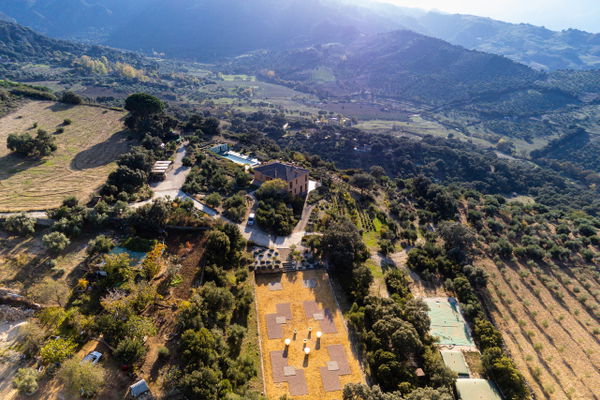 Villa La Mandaluz, a unique and inspiring home where art and architecture converse, surrounded by protected countryside in Ronda, Málaga