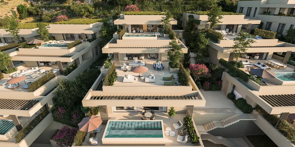 Sky villa penthouse with breathtaking views in Benahavís