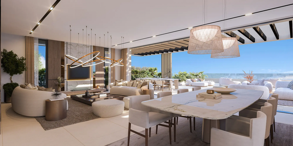 Sky villa penthouse with breathtaking views in Benahavís