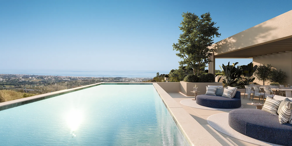 Sky villa penthouse with breathtaking views in Benahavís