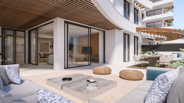 Modern penthouse with front sea views next to Puerto Marina, Benalmadena, Málaga