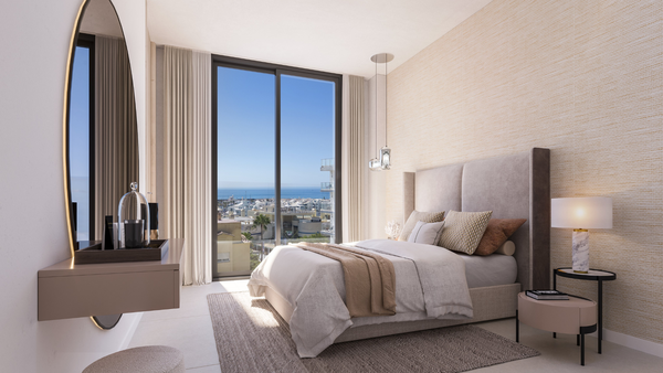 Modern penthouse with front sea views next to Puerto Marina, Benalmadena, Málaga