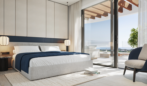 Exclusive apartment with Panoramic Golf and Sea Views in Mijas, Málaga