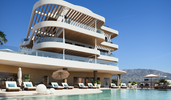 Exclusive apartment with Panoramic Golf and Sea Views in Mijas, Málaga