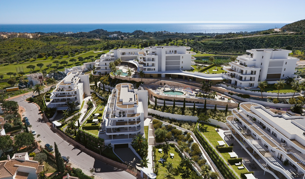 Exclusive apartment with Panoramic Golf and Sea Views in Mijas, Málaga