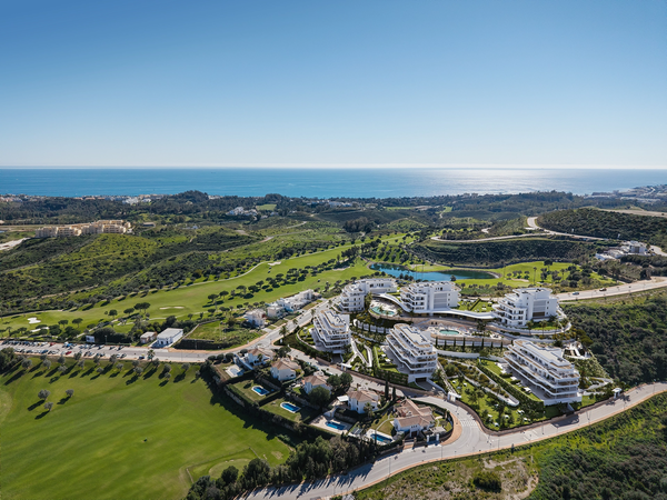 Exclusive apartment with Panoramic Golf and Sea Views in Mijas, Málaga