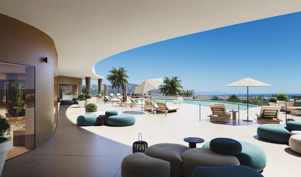 Exclusive apartment with Panoramic Golf and Sea Views in Mijas, Málaga